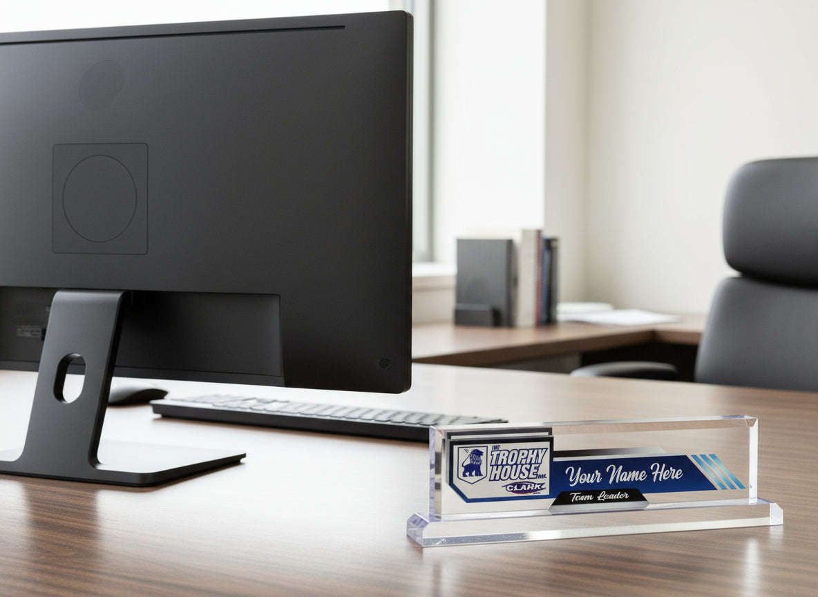 Acrylic Desk Nameplate