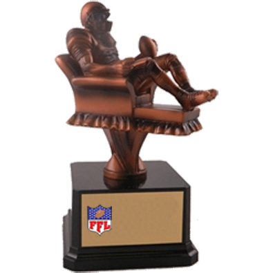 Fantasy Football Armchair Qb Trophy