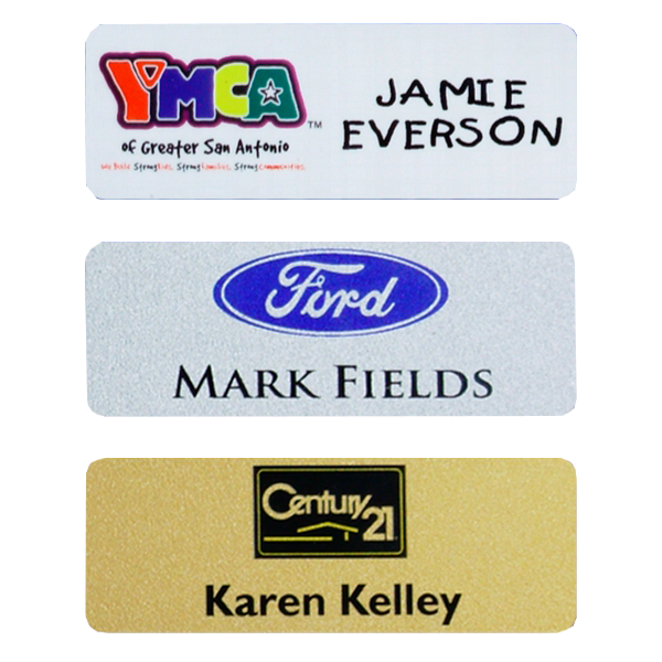Full Color Printed Name Badge