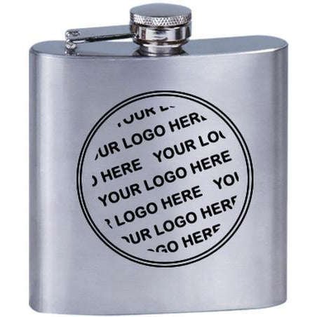 Laserable Flask - 6 Oz