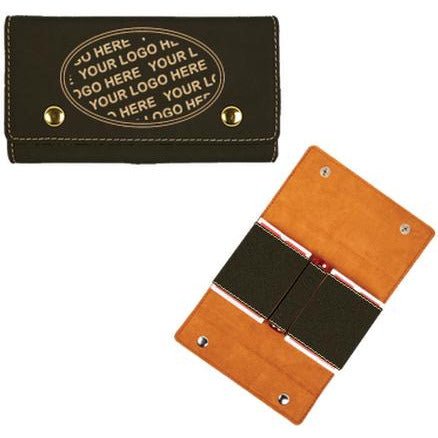Leatherette Card And Dice Set