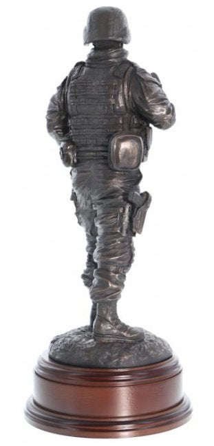 Modern U.S. Soldier Statue