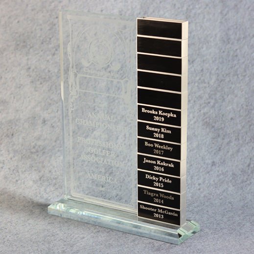 Perpetual Glass Award (12 Plates)